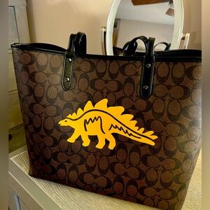 Coach Dino Tote Bag